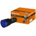 Лампа AD-16DS(LED)матрица d16мм синий 230В АС TDM