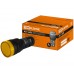 Лампа AD-16DS(LED)матрица d16мм желтый 230В АС TDM