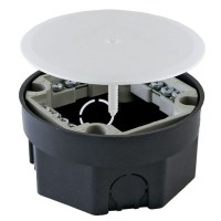 Распаячная коробка СП D103х50мм, крышка, клеммник, IP20, TDM
