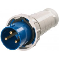 Вилка 033 2Р+РЕ 63А 220В IP54 TDM