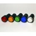 Лампа AD-22DS(LED)матрица d22мм синий 36В AC/DC TDM