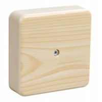 Коробка распаячная КР 50х50х20 ОП сосна IP40, инд. штрихкод TDM