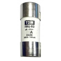 Плавкая вставка ПВЦ-В2 22х58 63А TDM