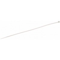 Хомут -стяжка белая  KSN-W 4*250  (100)