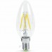 Лампа светодиодная LED-СВЕЧА -PREMIUM 5Вт 160-260В Е14 3000К 450Лм прозрачная ASD
