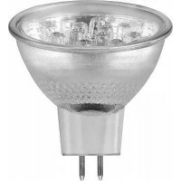 Лампа светодиодная, 12LED 1W 230V G5.3 многоцветная, "медленная смена цвета", JCDR-12LED