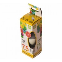 Лампа светодиодная LED-СВЕЧА-standard 7.5Вт 160-260В Е14 3000К 675Лм ASD