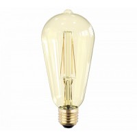 Лампа светодиодная LED-ST64-PREMIUM 8Вт 160-260В Е27 3000К 720Лм GOLDEN ASD