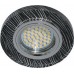Светильник встраиваемый 15LED*2835 SMD 4000K, MR16 50W G5.3, черный-белый, серебро, 8383-2
