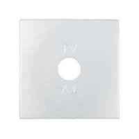 Накладка розетки TV  (сереб.металлик) LK60 (50шт)