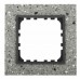 Рамка 1-постовая из декоративного камня (серый гранит) LK60 864179