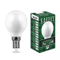 Лампа светодиодная, 7W 230V E14 2700K, SBG4507