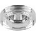 Светильник встраиваемый 12LED*3014 SMD 6500K MR16 12V 50W G5.3, прозрачный, серебро, 8080-2