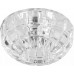Светильник встраиваемый со светодиодной RGB подсветкой 2.5W   JCD9 35 W 230V/50Hz G9, прозрачный, прозрачный, JD87
