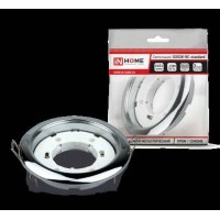 Свет-к встраиваемый LLT GX53R-standard под лампу  GX53  хром