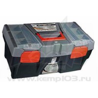 Ящик для инструмента, 530*275*290 мм (21") пластик//сибртех РОССИЯ