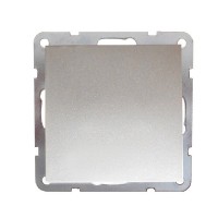 Выключатель 1-кл.  (сх.1) 16 A, 250 B (сереб.металлик) LK60 (25шт) 1кор.=200шт