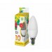 Лампа светодиодная LED-СВЕЧА--standard 10Вт 230В E14 3000К 900Лм ASD