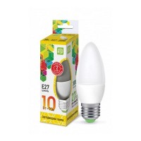 Лампа светодиодная LED-СВЕЧА--standard 10Вт 230В E27 3000К 900Лм ASD