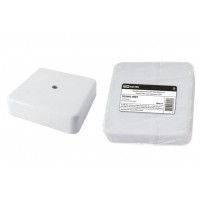 Коробка распаячная КР 100х100х29 ОП белая, IP40, инд. штрихкод TDM