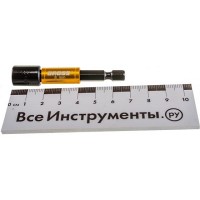 Бита с торцевой головкой, магнит. Nut-Driver, 8 мм, S2//Gross