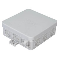 Коробка КР2503 распред. 87*87*31мм, с крышкой IP54 HEGEL