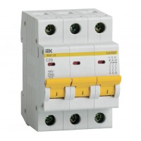 Авт. выкл. ВА47-29 3Р 20А 4,5кА х-ка С IEK