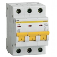 Авт. выкл. ВА47-29 3Р 50А 4,5кА х-ка С IEK