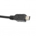 Кабель USB2.0 A--> mini B 5P 1,8 m  черный в пакете К-619-200