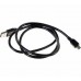 PERFEO Кабель USB2.0 A вилка - Mini USB 5P вилка, длина 1 м. (U4301)
