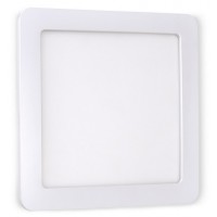 Встраиваемый (LED) светильник Квадрат с подсветкой DLB Smartbuy-18w/6500K+O/IP20 (SBLSq-DLB-18-65K-O