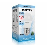 Светодиодная (LED) Лампа Smartbuy-G45-12W/4000/E27 (SBL-G45-12-40K-E27)