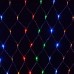 Сетка светодиодная 480 л. прозрачный провод 3х3 м (БХ) Мульти
