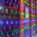Сетка светодиодная 240 л. прозрачный провод 2х2 м Ассорти