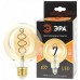 Лампа светодиодная F-LED G95-7W-824-E27 spiral gold ЭРА (филамент,шар спир зол,7Вт,тепл,E27)(20/560)