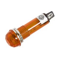 REXANT 36-4732 Индикатор ГРАНЕНЫЙ  Ø10.2  220V  желтый (10/2000)