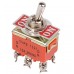 REXANT 36-4132 Тумблер 250V 15А (6c) ON-OFF-ON двухполюсный (10/500)