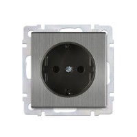 Светорегулятор (диммер) 600W серый никель "Нептун"(SBE-05gn-2.5-D-0)