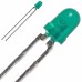 Индикаторный светодиодный 3мм зеленый 560нм 3,0-3,3V 20mA 0,04Вт