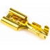 REXANT 08-0921 Клемма плоская гнездо 7.5 мм 1-2.5 мм² (РП-м 2.5-(6.3)) (100/18000)