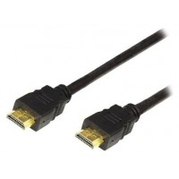 REXANT 17-6202 Шнур HDMI - HDMI с фильтрами, длина 1 метр (GOLD) (PVC пакет) (10/100)