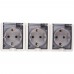 11-2405-01  ЭРА IP54 Розетка 3х2P+E, 16АХ-250В, ОУ, Эра Эксперт, белый