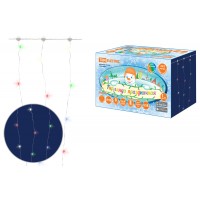 Гирлянда светодиодная "Роса - занавес" 2х2 м, 200LED, многоцветн., ПДУ, USB, IP20, TDM SQ0361-0088