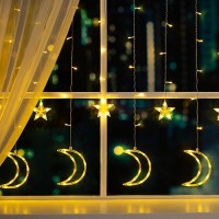 БАХРОМА DECOR. "Месяц", IP20, Ш:2.7 м, В:0.9 м, Н.С. LED-138-220V, 8 режимов, Т/БЕЛЫЙ