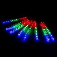 Гирлянда "Сосульки малые" 8 шт. Ш:2.4, В:0.2 м, 2W УМС, Н.С.LED-96-220V, МУЛЬТИ