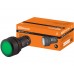Кнопка с фиксацией SB7-CWL3365-220V(LED) d22мм 1з+1р зеленая TDM