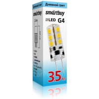 Светодиодная (LED) Лампа Smartbuy-G4-3,5W/12V/4000 (SBL-G4 3_5-40K)