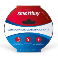 Самослипающаяся изолента Smartbuy, 0,76x15мм, 5 метров, черная (SBE-RIT-15-05-b)