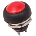 REXANT 36-3050 Выключатель-кнопка  250V 1А (2с) (ON)-OFF  Б/Фикс  красная  Micro (PBS-33В) (10/4000)