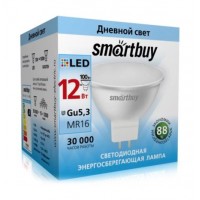 Светодиодная (LED) Лампа Smartbuy-Gu5,3-12W/6000
